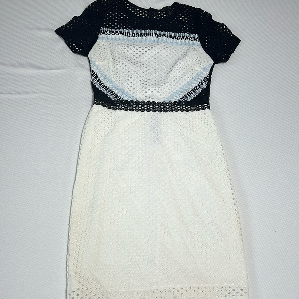 Aqua midi dress, size S.